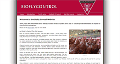 Desktop Screenshot of bioflycontrol.co.uk